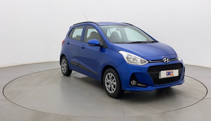 2019 Hyundai Grand i10 SPORTZ 1.2 KAPPA VTVT, Petrol, Manual, 65,396 km, Right Front Diagonal
