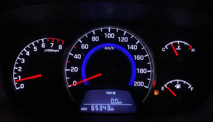 2019 Hyundai Grand i10 SPORTZ 1.2 KAPPA VTVT, Petrol, Manual, 65,396 km, Odometer Image