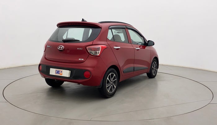 2017 Hyundai Grand i10 ASTA 1.2 KAPPA VTVT, Petrol, Manual, 43,395 km, Right Back Diagonal