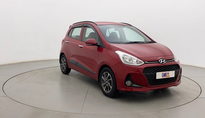 2017 Hyundai Grand i10 ASTA 1.2 KAPPA VTVT, Petrol, Manual, 43,395 km, Right Front Diagonal