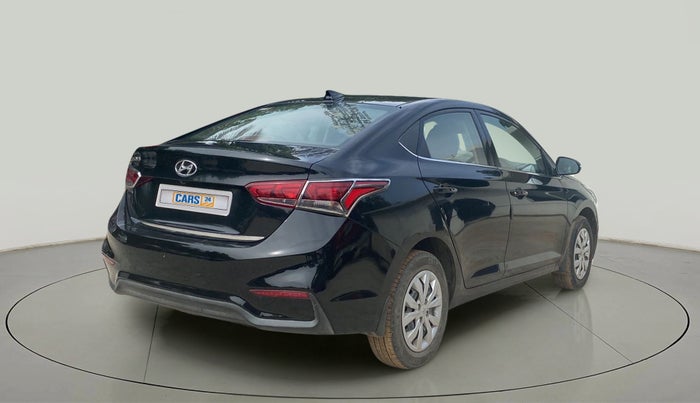 2019 Hyundai Verna 1.4 EX PETROL, Petrol, Manual, 70,775 km, Right Back Diagonal