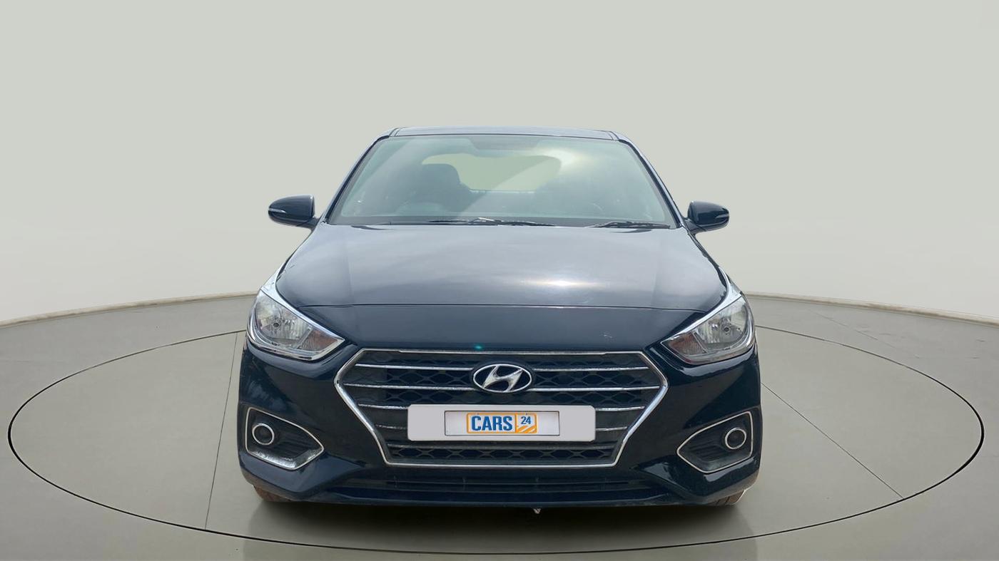 2019 Hyundai Verna 1.4 EX PETROL, Petrol, Manual, 70,775 km, Front