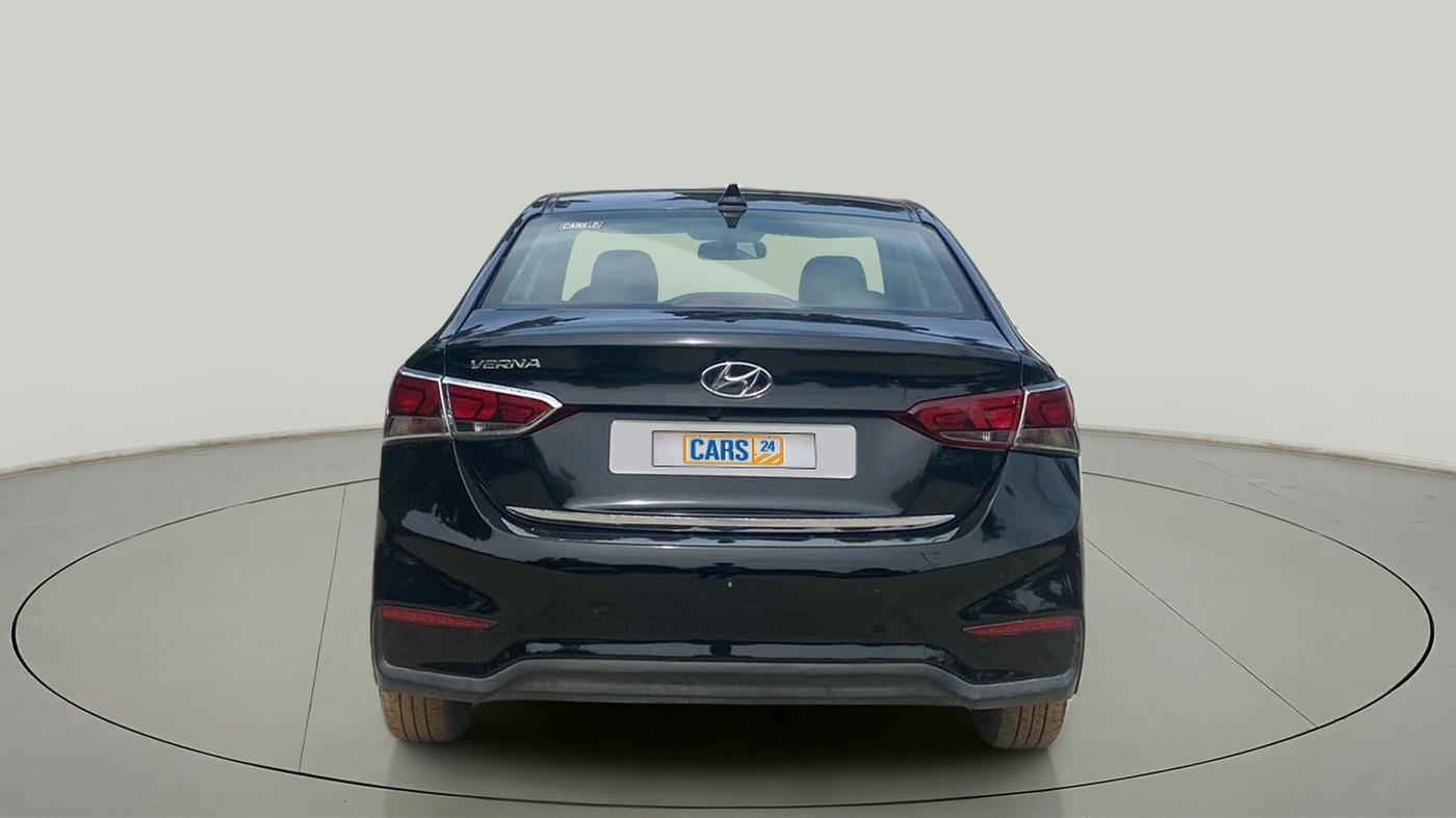 2019 Hyundai Verna 1.4 EX PETROL, Petrol, Manual, 70,775 km, Back/Rear