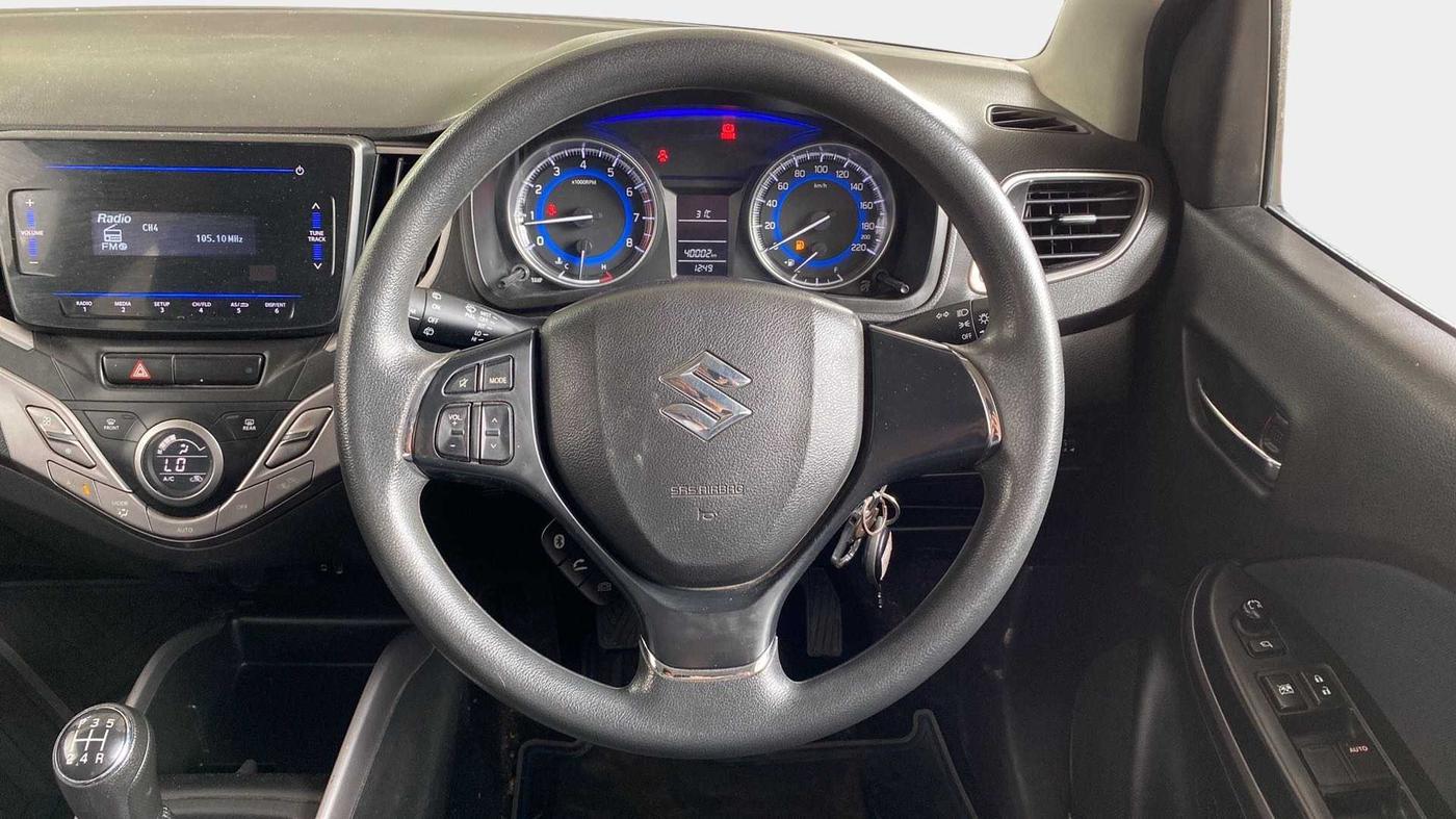 2020 Maruti Baleno DELTA PETROL 1.2, Petrol, Manual, 39,992 km, Steering Wheel Close Up