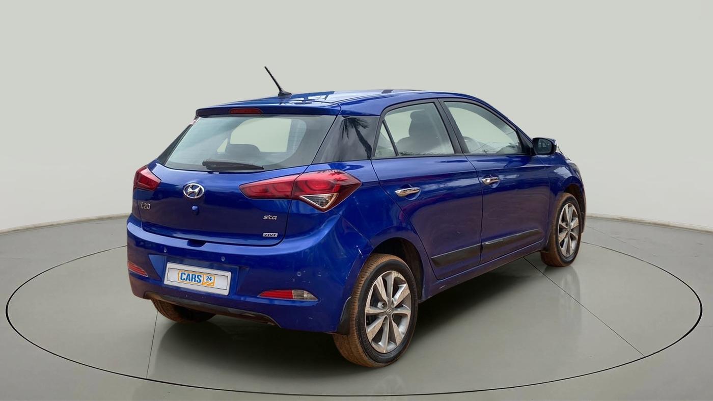 2016 Hyundai Elite i20 ASTA 1.2 (O), Petrol, Manual, 37,411 km, Right Back Diagonal