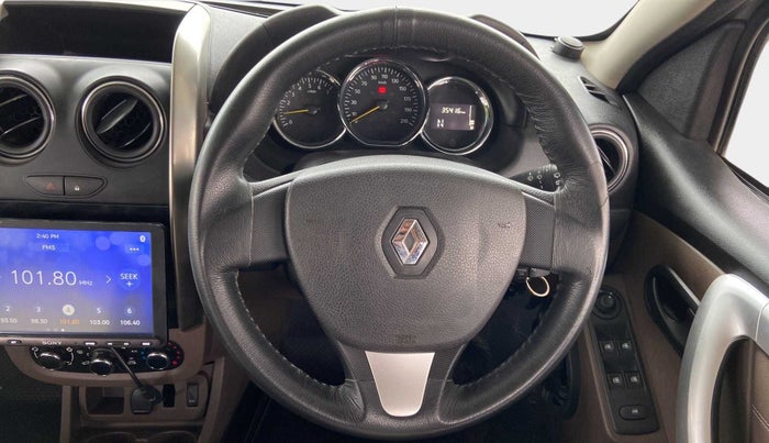 2018 Renault Duster 110 PS RXS 4X2 AMT DIESEL, Diesel, Automatic, 35,435 km, Steering Wheel Close Up