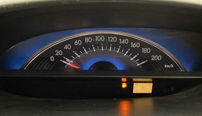 2013 Toyota Etios Liva G, Petrol, Manual, 1,03,571 km, Odometer Image