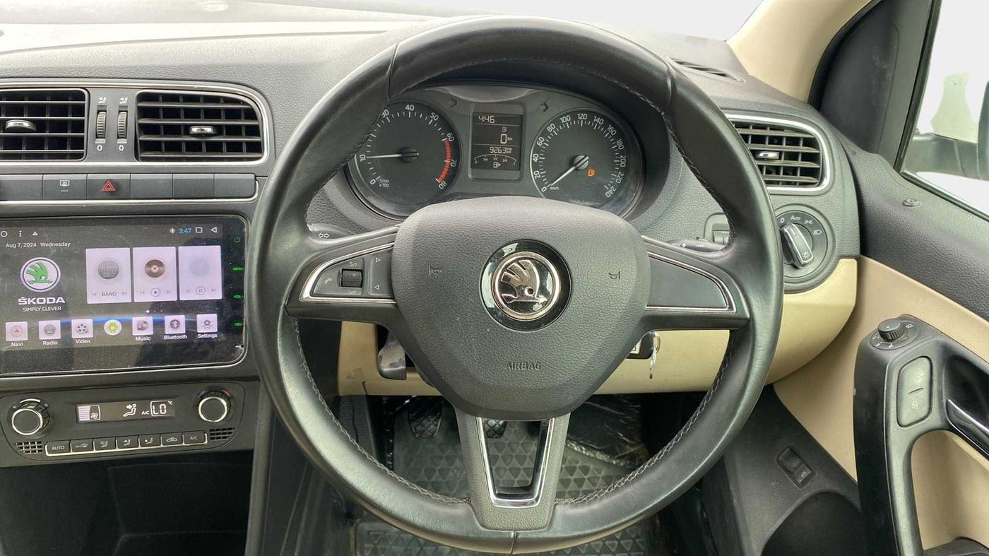 2021 Skoda Rapid STYLE TSI, Petrol, Manual, 20,621 km, Steering Wheel Close Up