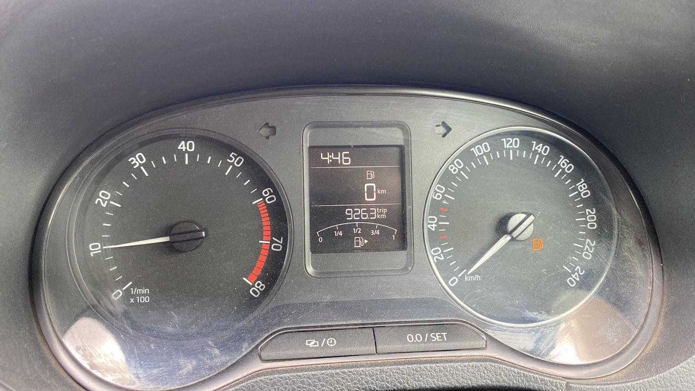 2021 Skoda Rapid STYLE TSI, Petrol, Manual, 20,621 km, Odometer Image