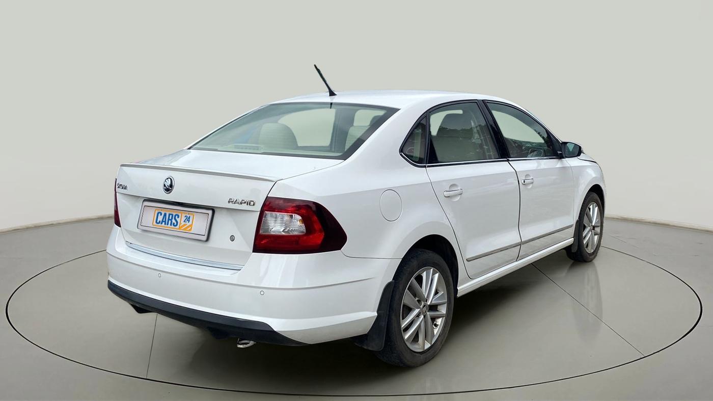 2021 Skoda Rapid STYLE TSI, Petrol, Manual, 20,621 km, Right Back Diagonal