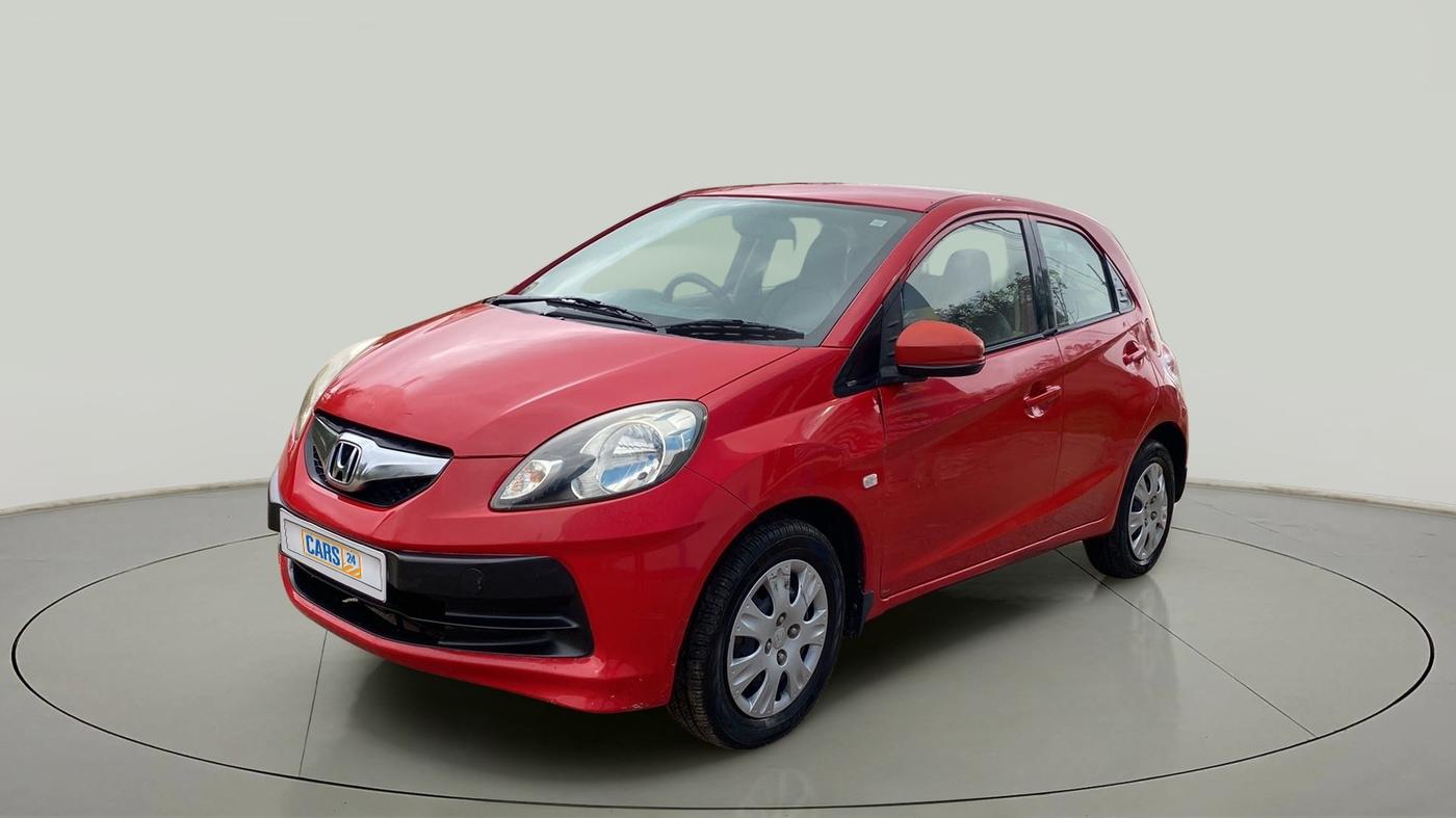 2015 Honda Brio S MT, Petrol, Manual, 51,030 km, Left Front Diagonal