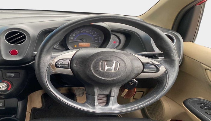 2015 Honda Brio S MT, Petrol, Manual, 51,030 km, Steering Wheel Close Up