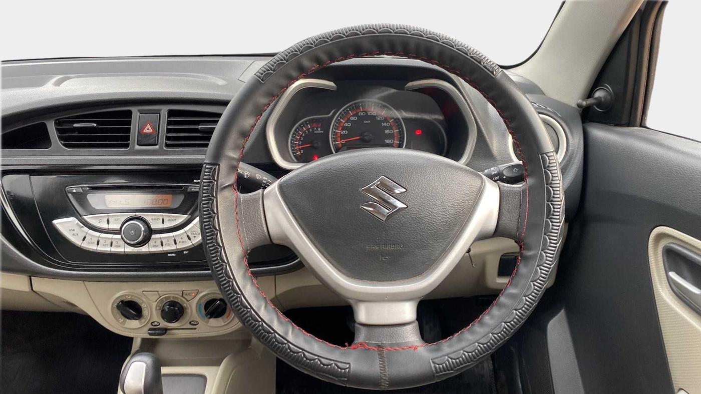 2017 Maruti Alto K10 VXI (O) AMT, Petrol, Automatic, 32,979 km, Steering Wheel Close Up
