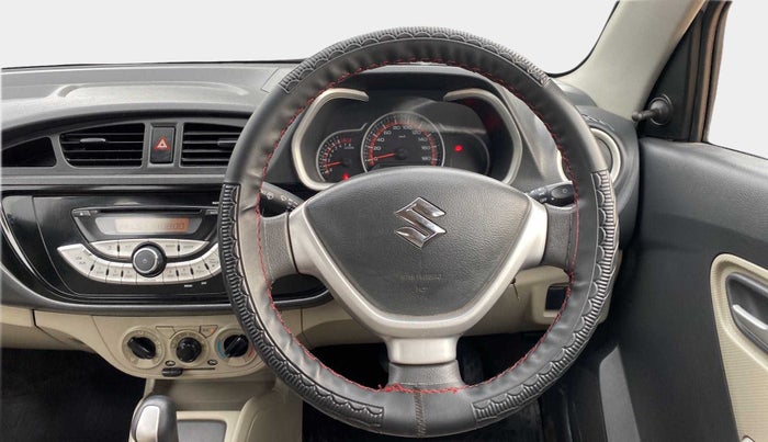 2017 Maruti Alto K10 VXI (O) AMT, Petrol, Automatic, 32,979 km, Steering Wheel Close Up
