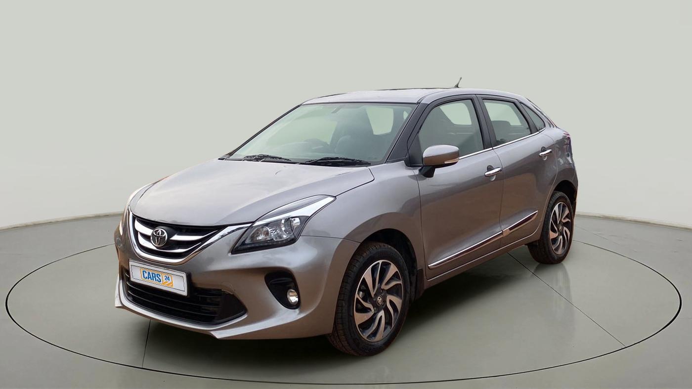 2020 Toyota Glanza V, Petrol, Manual, 98,650 km, Left Front Diagonal