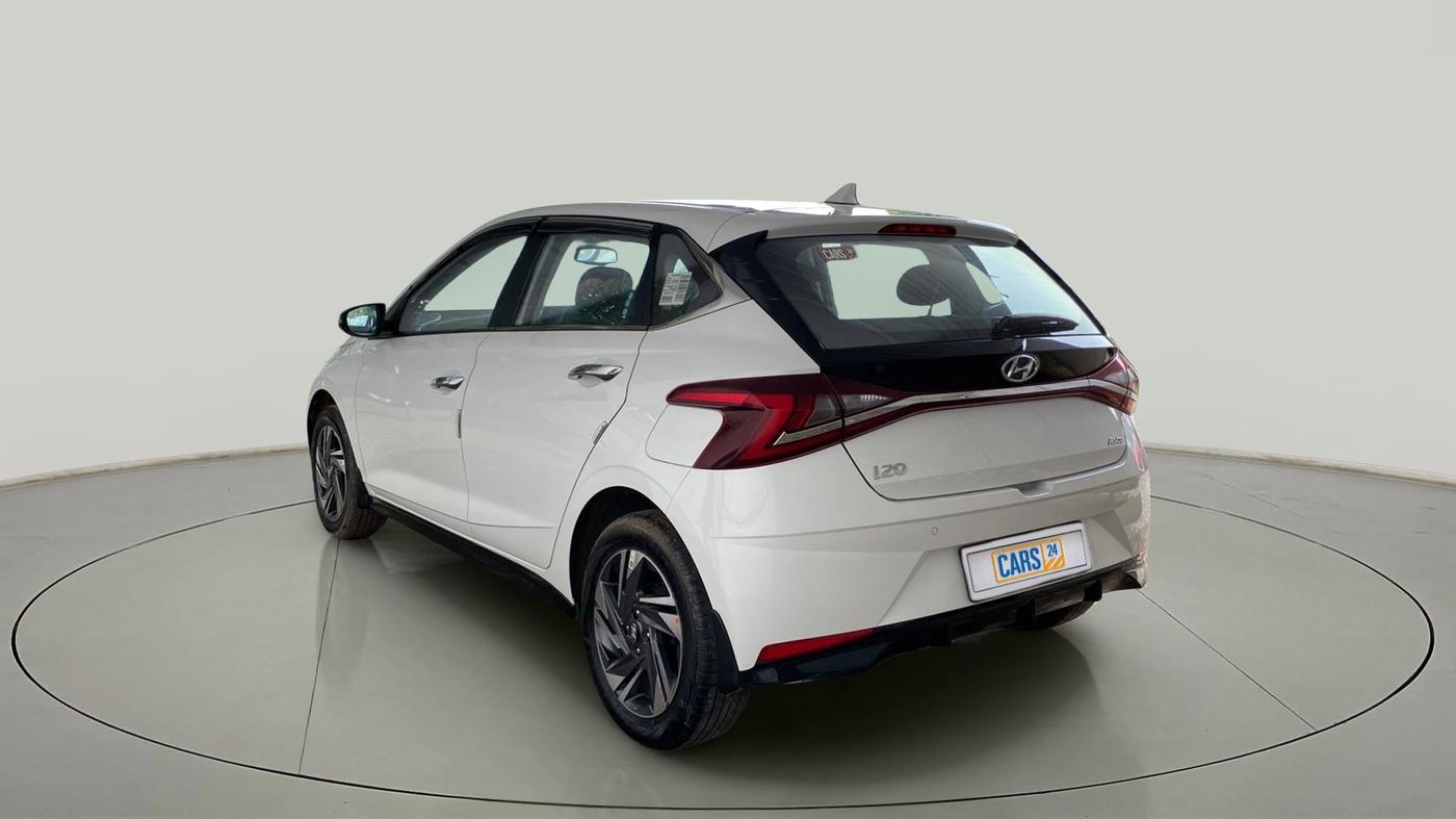 2022 Hyundai NEW I20 ASTA (O) 1.2 MT, Petrol, Manual, 5,672 km, Left Back Diagonal