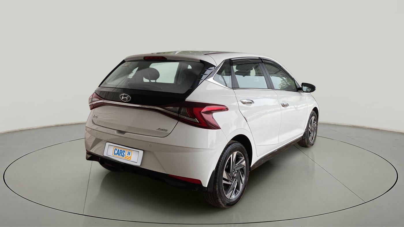 2022 Hyundai NEW I20 ASTA (O) 1.2 MT, Petrol, Manual, 5,672 km, Right Back Diagonal