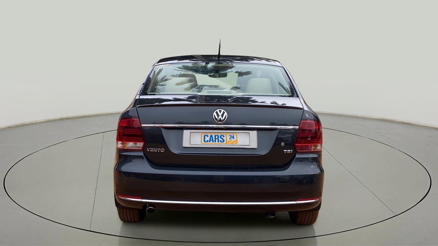 2018 Volkswagen Vento HIGHLINE PETROL AT, Petrol, Automatic, 54,621 km, Back/Rear