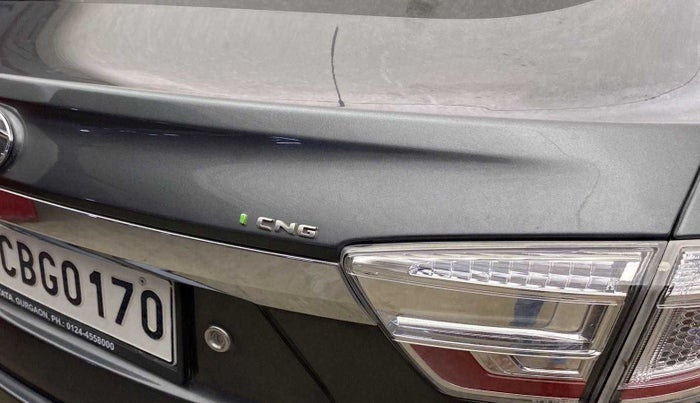 2023 Tata TIGOR XM CNG, CNG, Manual, 14,250 km, Dicky (Boot door) - Minor scratches