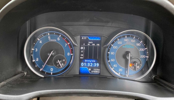 2019 Maruti Ertiga VXI SHVS, Petrol, Manual, 57,013 km, Odometer Image