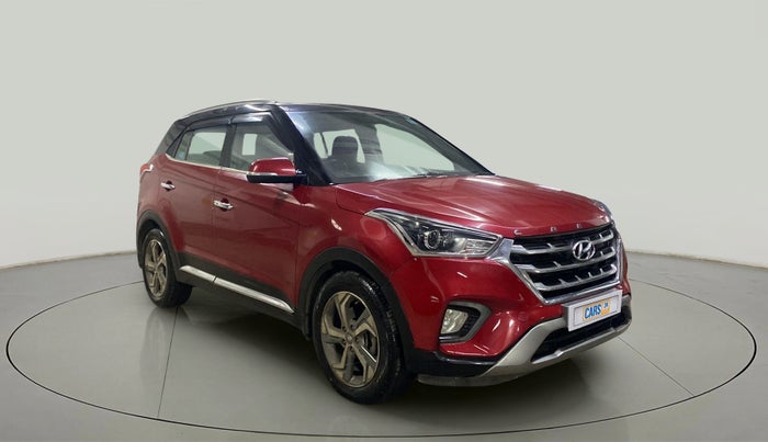 2019 Hyundai Creta SX AT 1.6 PETROL, Petrol, Automatic, 47,463 km, Right Front Diagonal