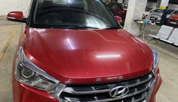 2019 Hyundai Creta SX AT 1.6 PETROL, Petrol, Automatic, 47,463 km, Bonnet (hood) - Slightly dented