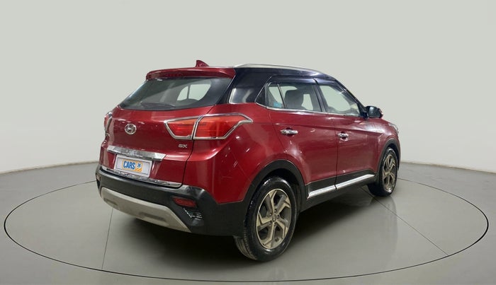 2019 Hyundai Creta SX AT 1.6 PETROL, Petrol, Automatic, 47,463 km, Right Back Diagonal