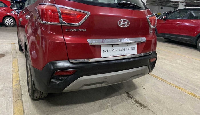 2019 Hyundai Creta SX AT 1.6 PETROL, Petrol, Automatic, 47,463 km, Rear bumper - Minor scratches