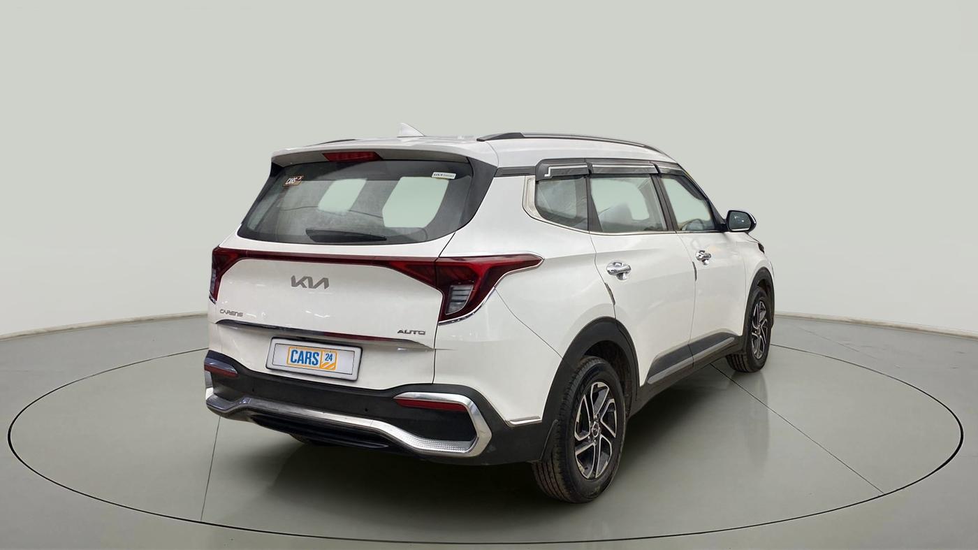 2022 KIA CARENS LUXURY PLUS 1.5 DIESEL AT 7 STR, Diesel, Automatic, 34,969 km, Right Back Diagonal
