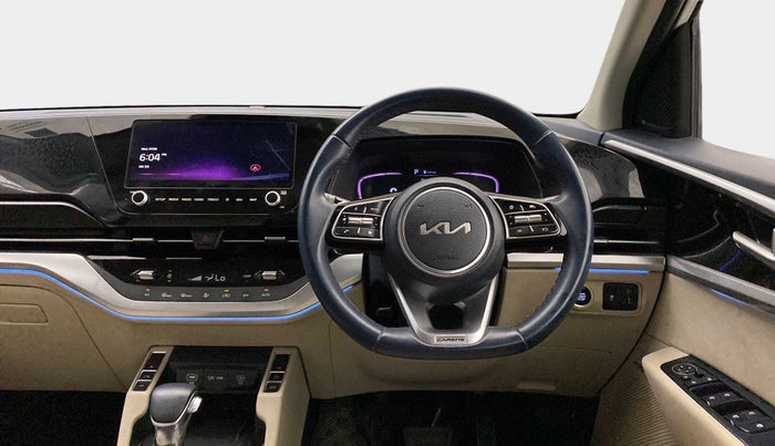 2022 KIA CARENS LUXURY PLUS 1.5 DIESEL AT 7 STR, Diesel, Automatic, 34,969 km, Steering Wheel Close Up