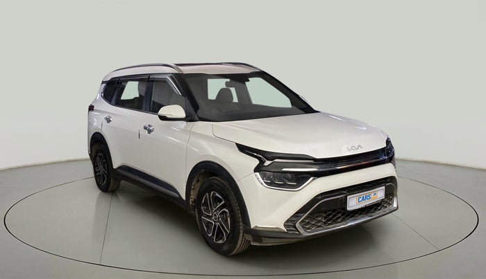 2022 KIA CARENS LUXURY PLUS 1.5 DIESEL AT 7 STR, Diesel, Automatic, 34,969 km, Right Front Diagonal