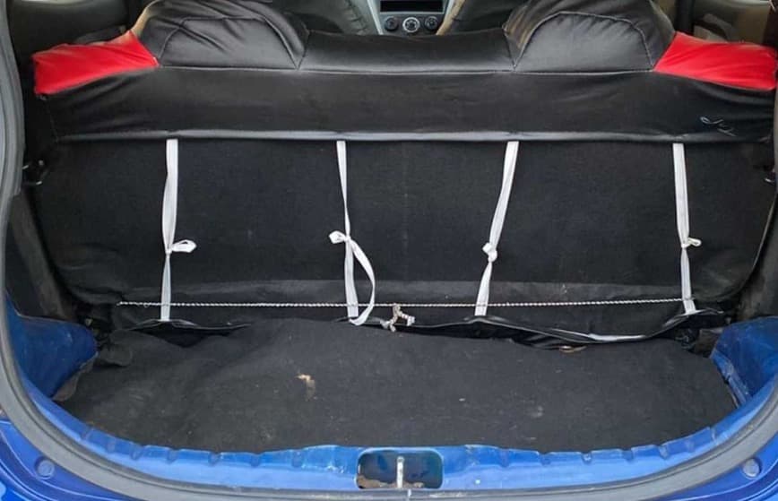 2018 Hyundai Eon ERA +, Petrol, Manual, 65,773 km, Boot Inside