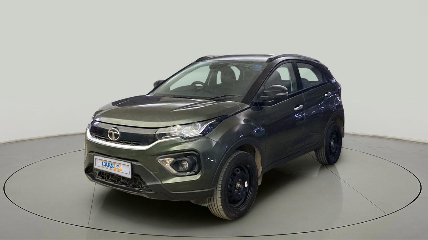 2021 Tata NEXON XM SUNROOF PETROL, Petrol, Manual, 46,114 km, Left Front Diagonal