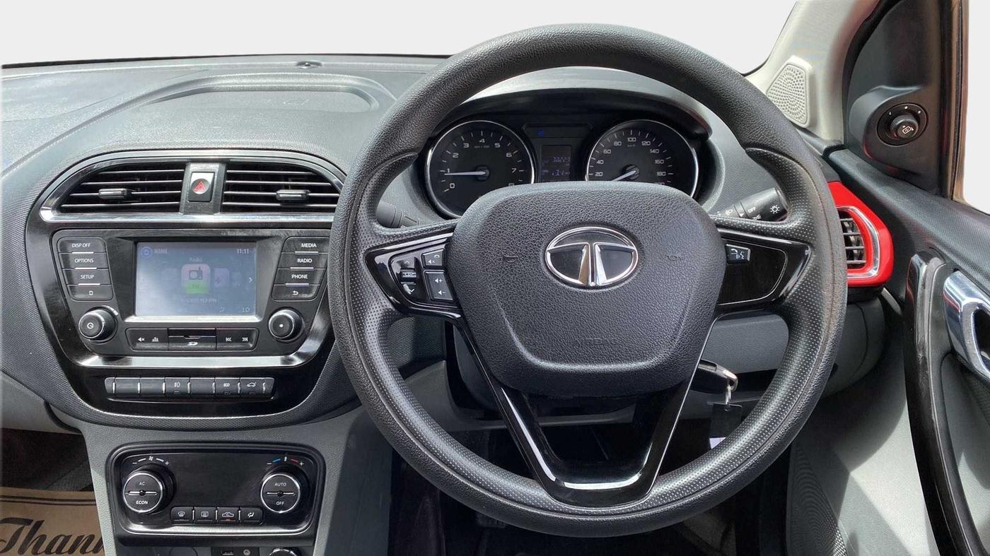 2018 Tata TIGOR XZ (O) PETROL, Petrol, Manual, 35,901 km, Steering Wheel Close Up