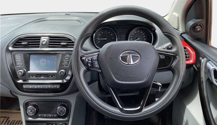 2018 Tata TIGOR XZ (O) PETROL, Petrol, Manual, 35,901 km, Steering Wheel Close Up