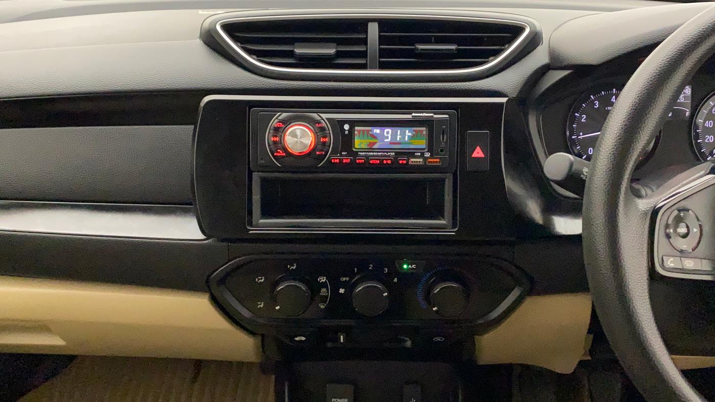 2019 Honda Amaze 1.2L I-VTEC S, Petrol, Manual, 74,105 km, Air Conditioner