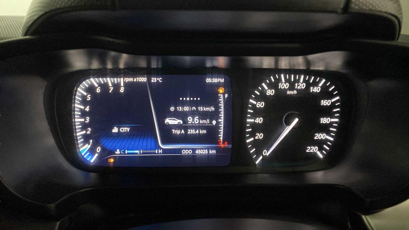 2020 Tata ALTROZ XZ PETROL, Petrol, Manual, 45,600 km, Odometer Image