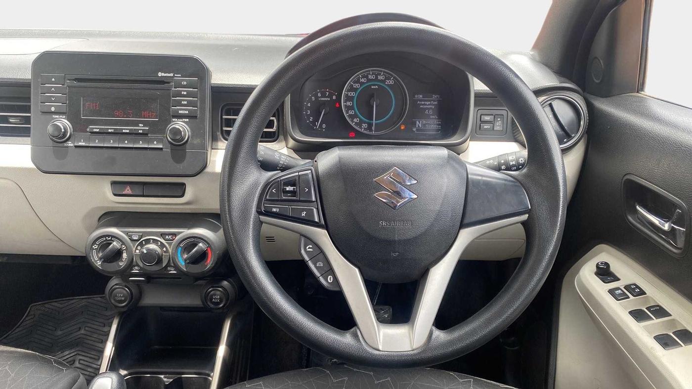 2017 Maruti IGNIS ZETA 1.2 AMT, Petrol, Automatic, 51,952 km, Steering Wheel Close Up