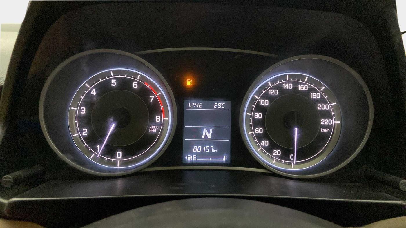 2019 Maruti Dzire ZXI AMT, Petrol, Automatic, 80,249 km, Odometer Image