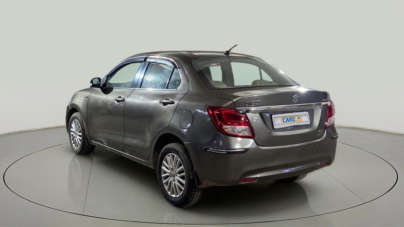 2019 Maruti Dzire ZXI AMT, Petrol, Automatic, 80,249 km, Left Back Diagonal