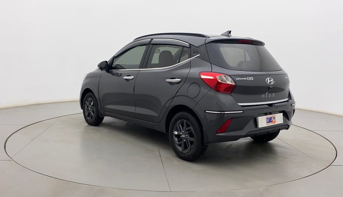 2022 Hyundai GRAND I10 NIOS SPORTZ AMT 1.2 KAPPA VTVT, Petrol, Automatic, 8,352 km, Left Back Diagonal