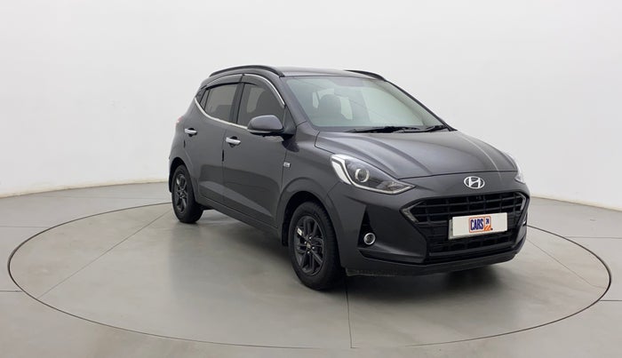 2022 Hyundai GRAND I10 NIOS SPORTZ AMT 1.2 KAPPA VTVT, Petrol, Automatic, 8,352 km, Right Front Diagonal