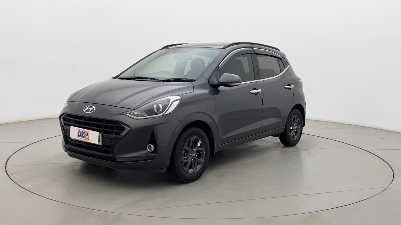2022 Hyundai GRAND I10 NIOS SPORTZ AMT 1.2 KAPPA VTVT, Petrol, Automatic, 8,352 km, Left Front Diagonal