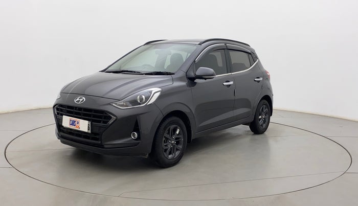 2022 Hyundai GRAND I10 NIOS SPORTZ AMT 1.2 KAPPA VTVT, Petrol, Automatic, 8,352 km, Left Front Diagonal