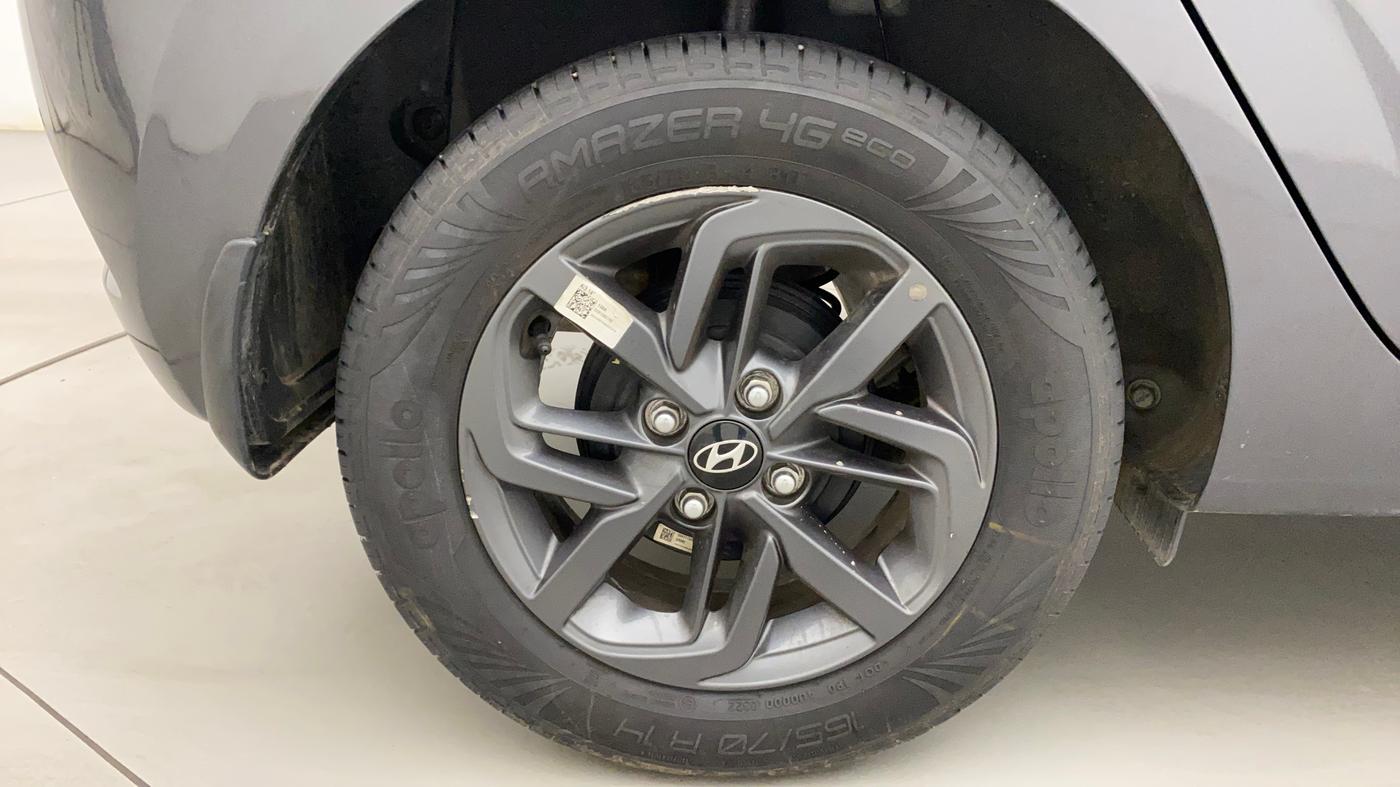 2022 Hyundai GRAND I10 NIOS SPORTZ AMT 1.2 KAPPA VTVT, Petrol, Automatic, 8,352 km, Right Rear Wheel