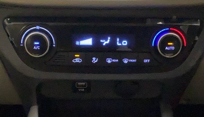 2022 Hyundai GRAND I10 NIOS SPORTZ AMT 1.2 KAPPA VTVT, Petrol, Automatic, 8,352 km, Automatic Climate Control