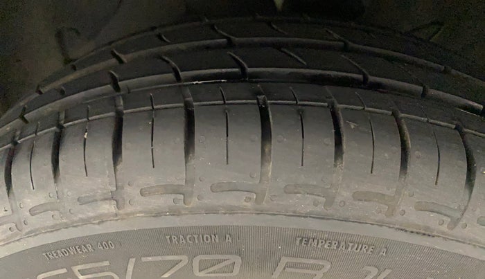 2022 Hyundai GRAND I10 NIOS SPORTZ AMT 1.2 KAPPA VTVT, Petrol, Automatic, 8,352 km, Left Front Tyre Tread