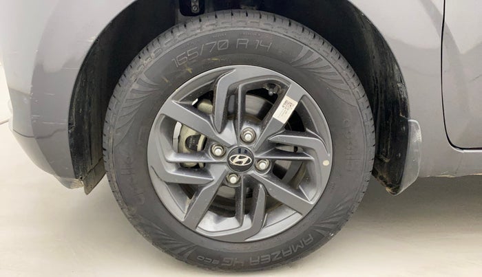 2022 Hyundai GRAND I10 NIOS SPORTZ AMT 1.2 KAPPA VTVT, Petrol, Automatic, 8,352 km, Left Front Wheel