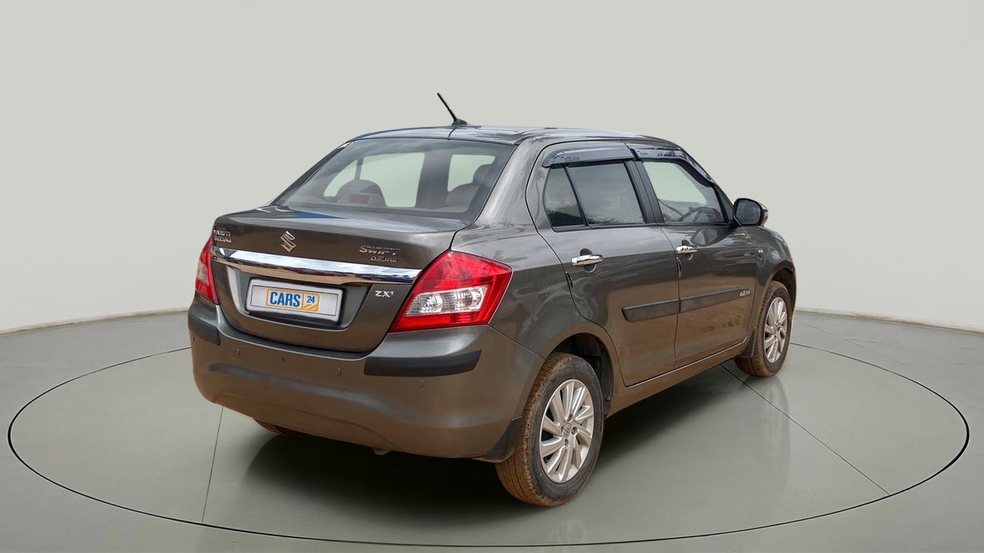 2015 Maruti Swift Dzire ZXI, Petrol, Manual, 37,712 km, Right Back Diagonal