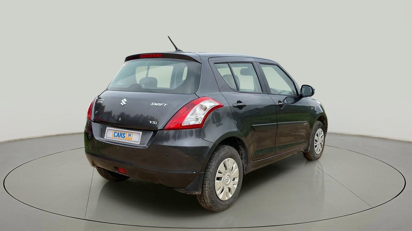 2017 Maruti Swift VXI O, Petrol, Manual, 81,391 km, Right Back Diagonal